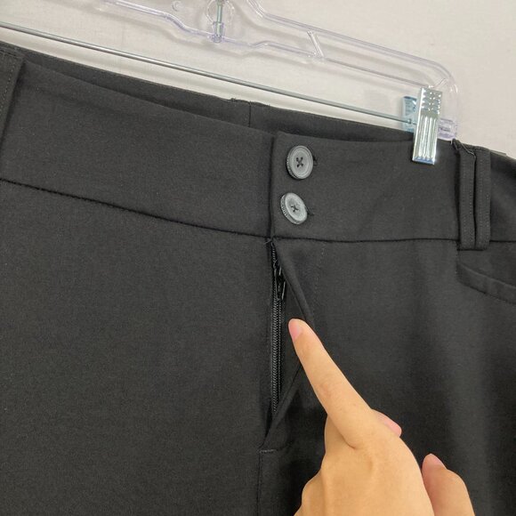 New Studio Torrid size 26R Black Signature Ponte Stretch Trouser Office Career - Picture 4 of 9